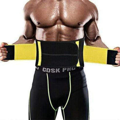 Gaine abdominale pour homme – ceinture de sudation amincissante, brûle la graisse du ventre