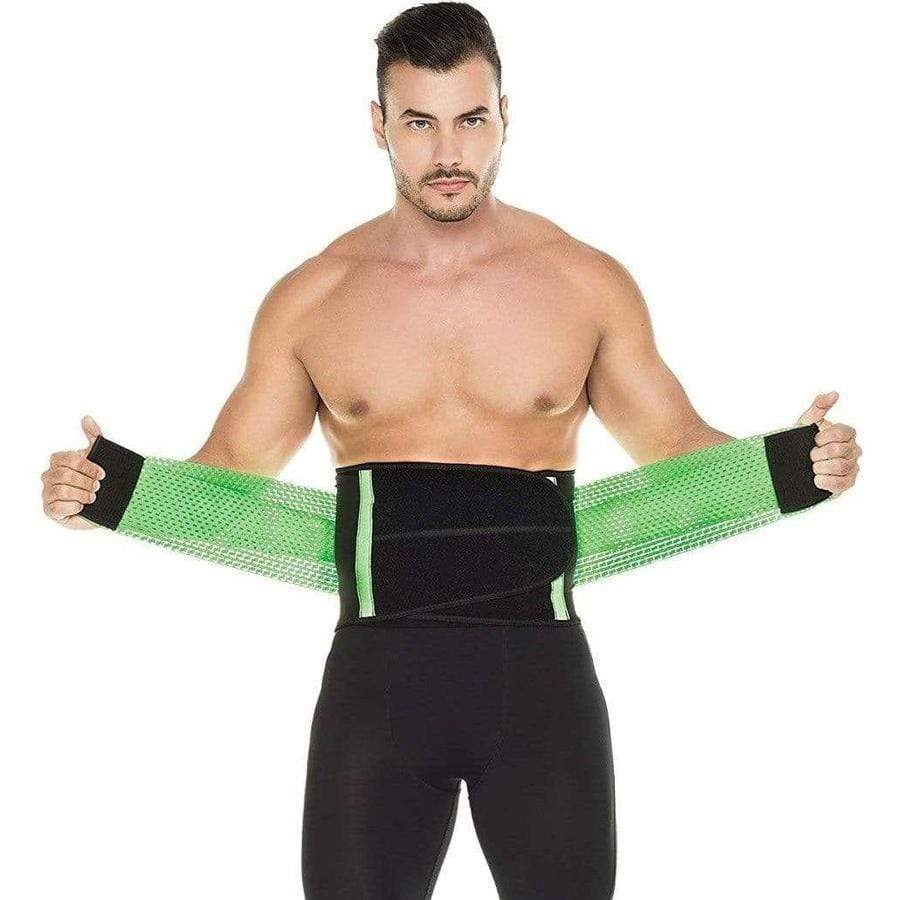 Gaine abdominale pour homme – ceinture de sudation amincissante, brûle la graisse du ventre