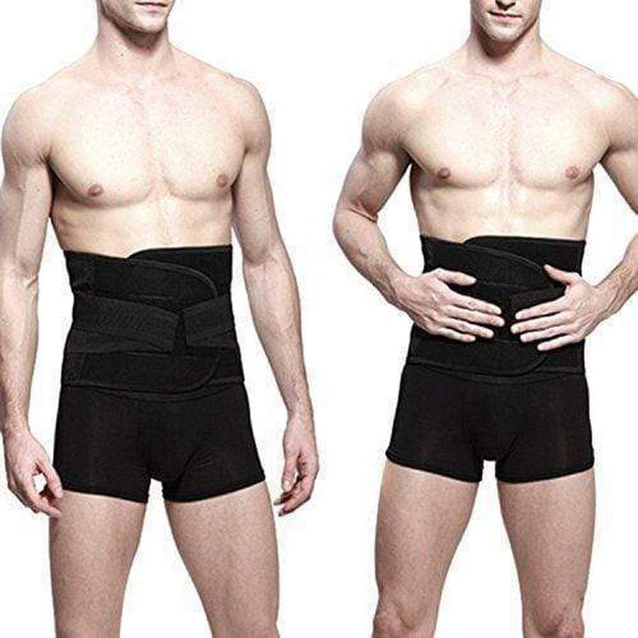 Gaine abdominale pour homme – ceinture de sudation amincissante, brûle la graisse du ventre