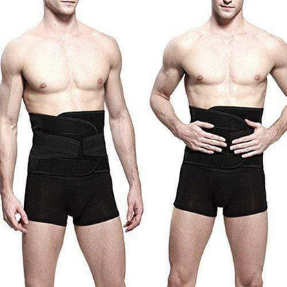 Gaine abdominale pour homme – ceinture de sudation amincissante, brûle la graisse du ventre