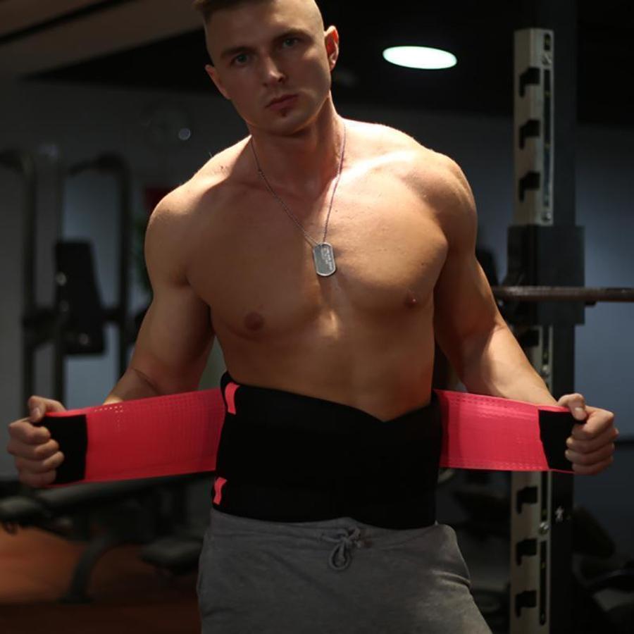 Gaine abdominale pour homme – ceinture de sudation amincissante, brûle la graisse du ventre