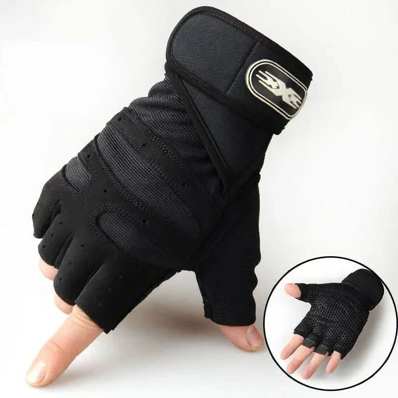Gants antidérapants avec maintien du poignet pour l’entraînement et le cyclisme