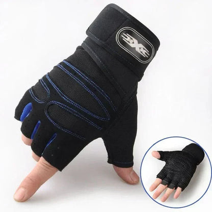 Gants antidérapants avec maintien du poignet pour l’entraînement et le cyclisme