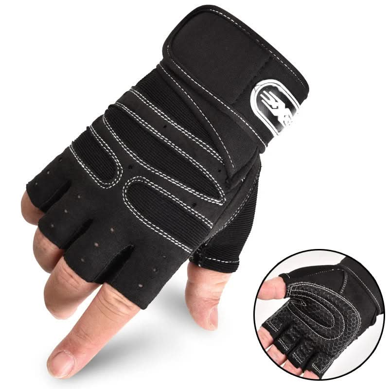 Gants antidérapants avec maintien du poignet pour l’entraînement et le cyclisme