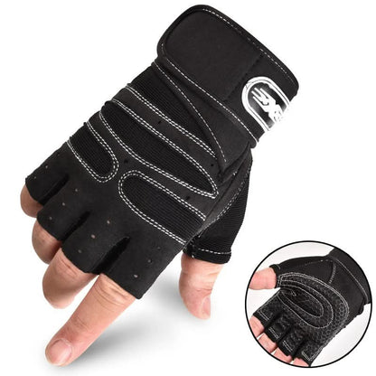 Gants antidérapants avec maintien du poignet pour l’entraînement et le cyclisme