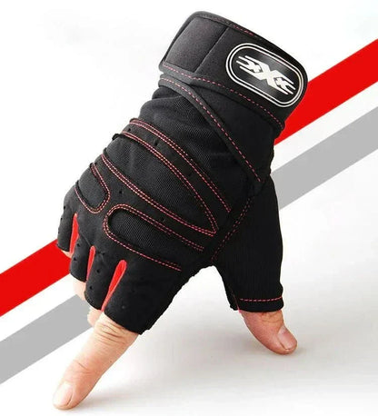 Gants antidérapants avec maintien du poignet pour l’entraînement et le cyclisme