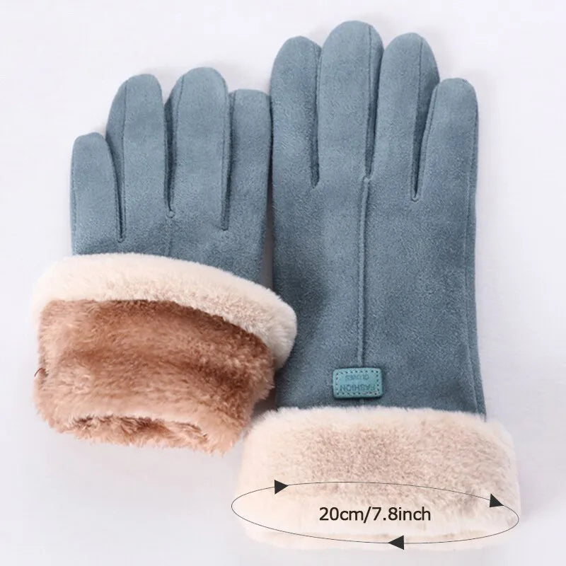 Gants chauds pour femme