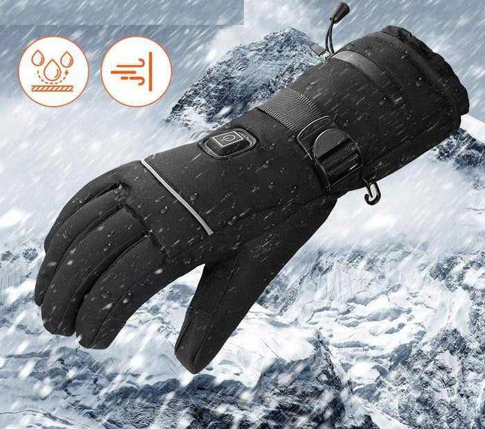 Gants chauffants unisexe