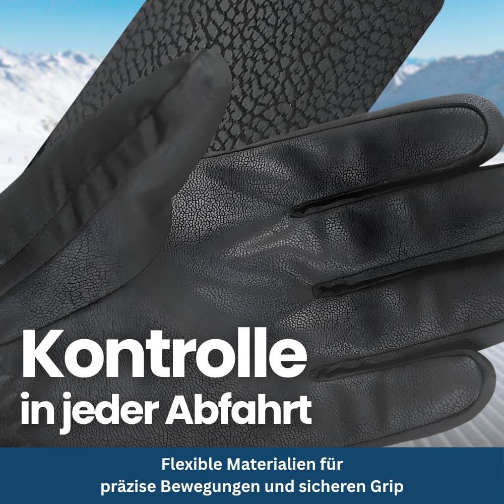 Gants d’hiver chauds et imperméables pour l’extérieur
