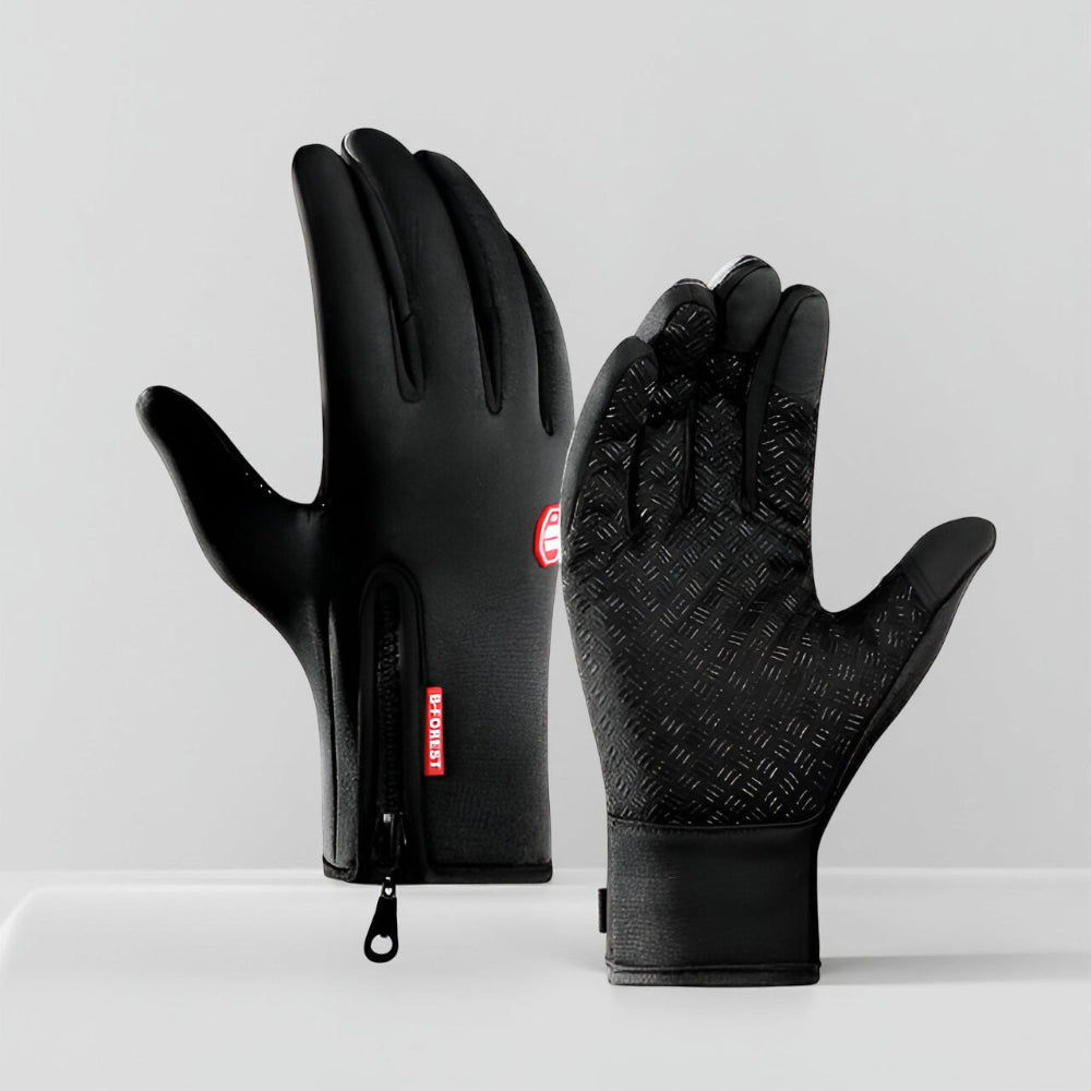 Gants d'hiver chauffants tactiles pour le vélo et le ski