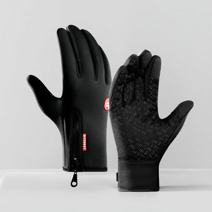 Gants d'hiver chauffants tactiles pour le vélo et le ski