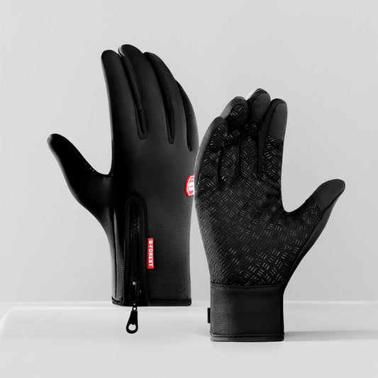 Gants d'hiver chauffants tactiles pour le vélo et le ski