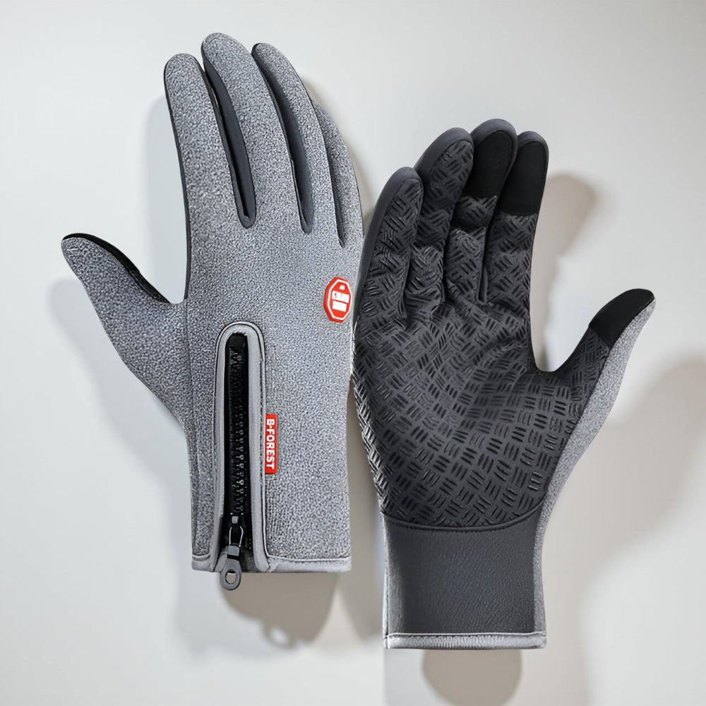 Gants d'hiver chauffants tactiles pour le vélo et le ski