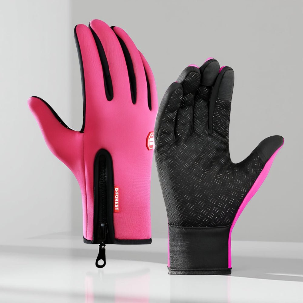 Gants d'hiver chauffants tactiles pour le vélo et le ski