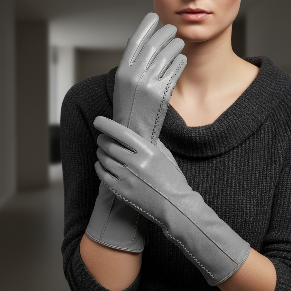 Gants d’hiver femme – doublure douce et coupe ajustée