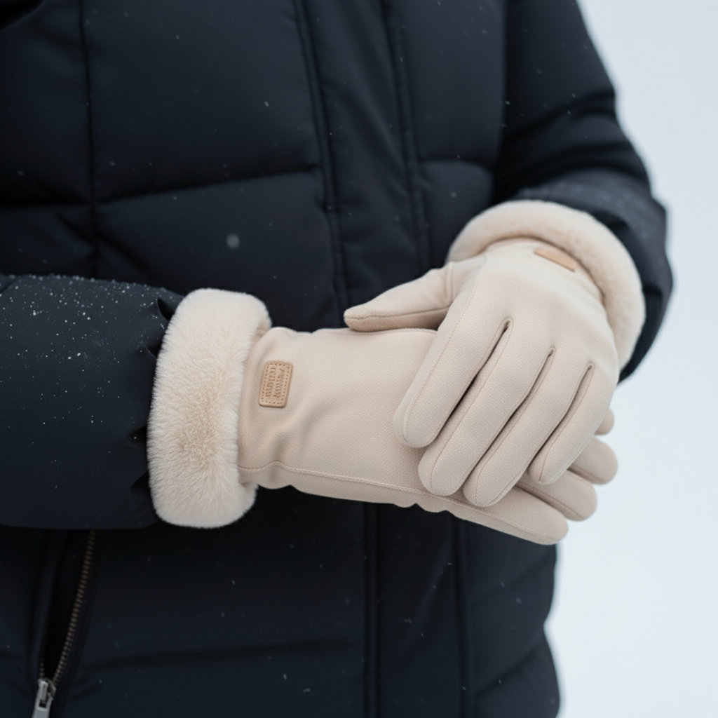 Gants d’hiver pour femme compatibles écrans tactiles