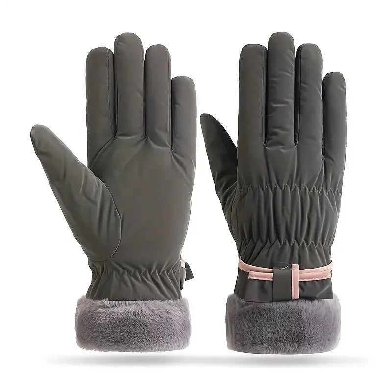Gants d’hiver pour hommes et femmes - compatibles avec les écrans tactiles
