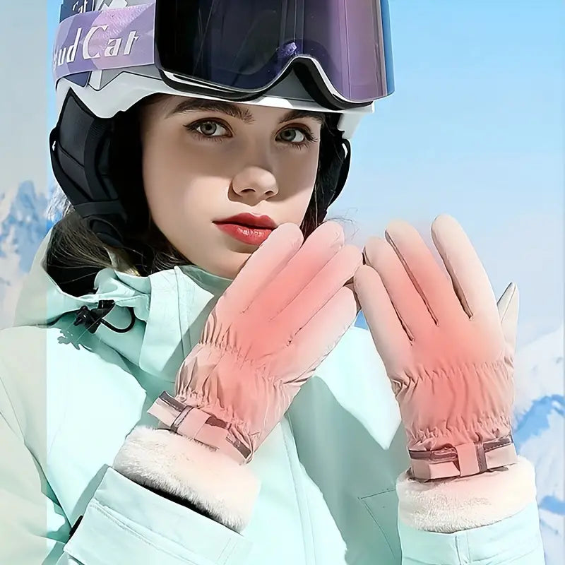 Gants d’hiver pour hommes et femmes - compatibles avec les écrans tactiles