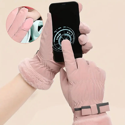 Gants d’hiver pour hommes et femmes - compatibles avec les écrans tactiles