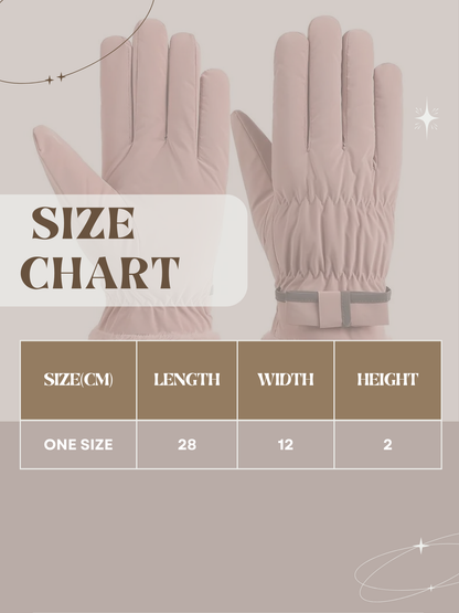 Gants d’hiver pour hommes et femmes - compatibles avec les écrans tactiles