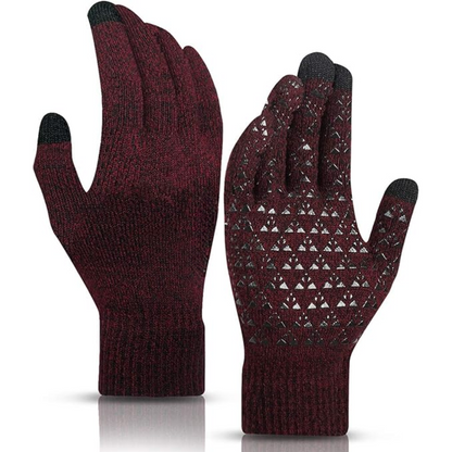 Gants d’hiver thermiques compatibles écran tactile
