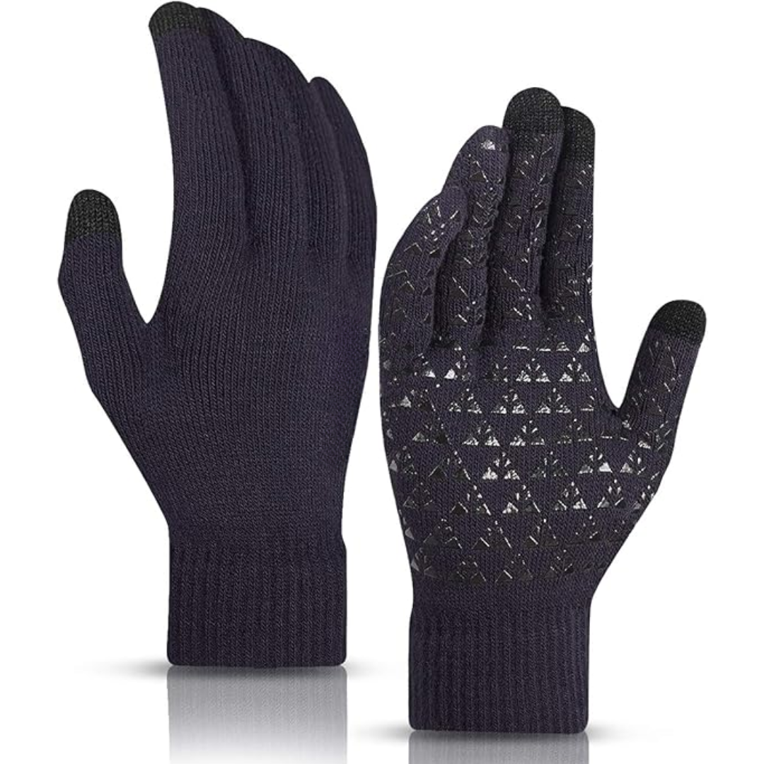 Gants d’hiver thermiques compatibles écran tactile