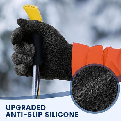 Gants d'hiver thermiques pour écran tactile