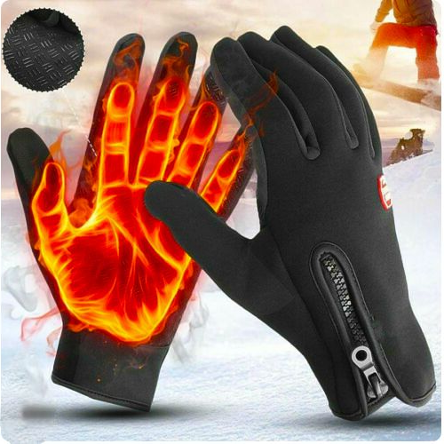 Gants d'hiver thermiques pour le cyclisme, le ski et une utilisation en extérieur