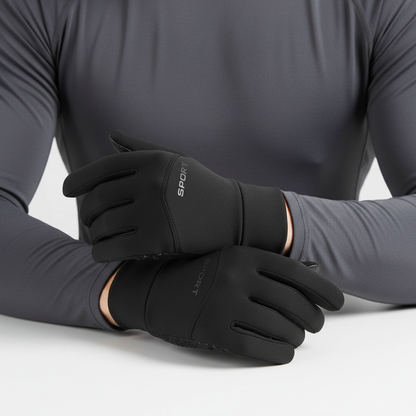 Gants de cyclisme imperméables et thermiques