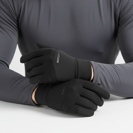 Gants de cyclisme imperméables et thermiques