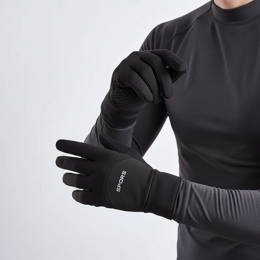 Gants de cyclisme imperméables et thermiques