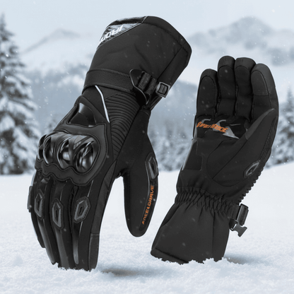 Gants de moto imperméables et isolés pour les sorties hivernales
