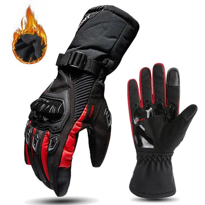 Gants de moto imperméables et isolés pour les sorties hivernales