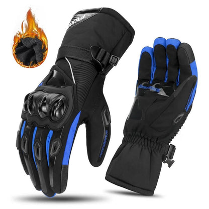 Gants de moto imperméables et isolés pour les sorties hivernales