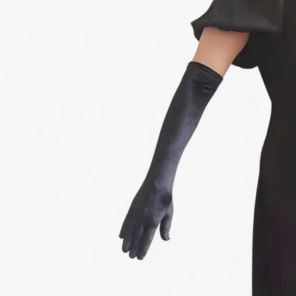 Gants élégants en velours pour l'hiver