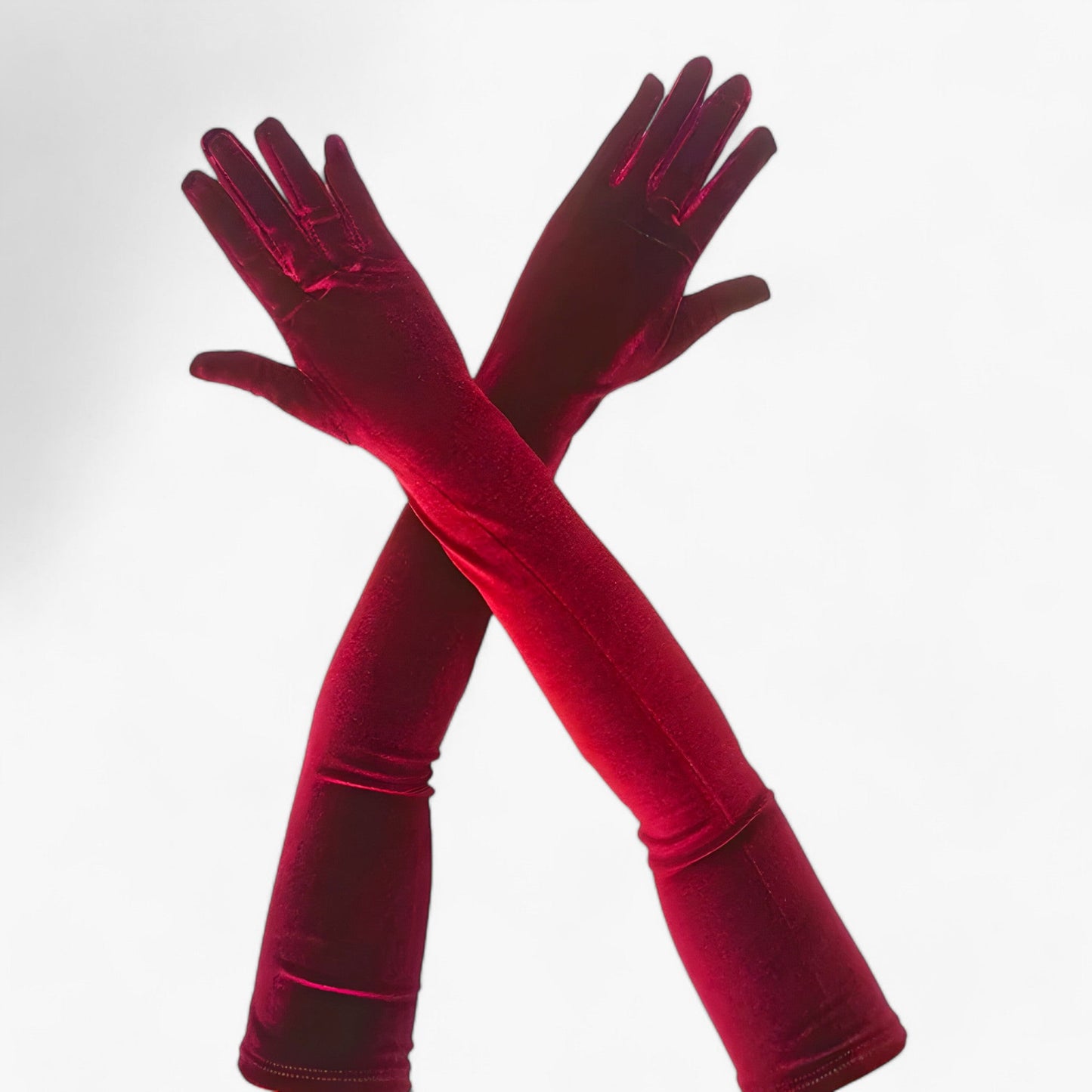 Gants élégants en velours pour l'hiver