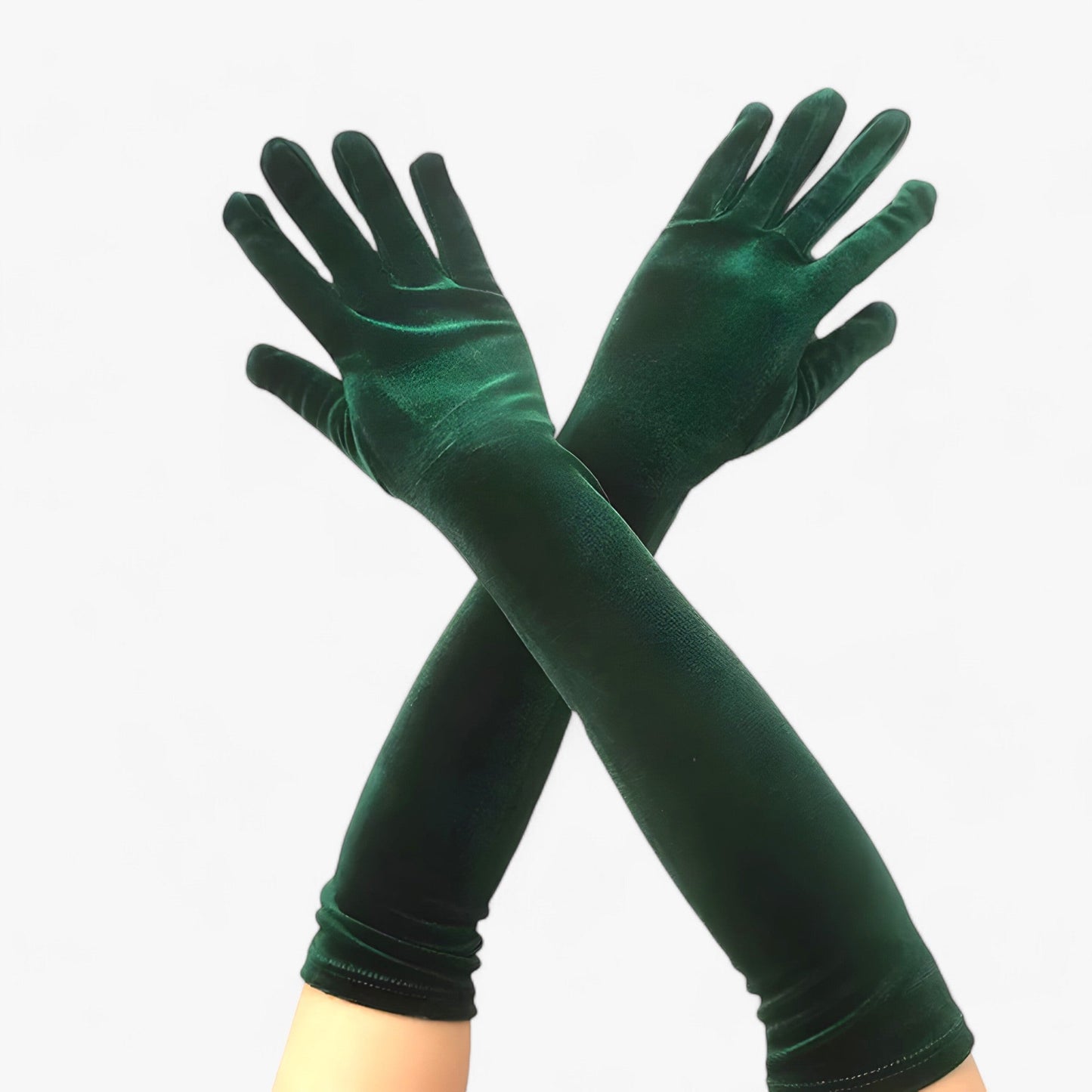 Gants élégants en velours pour l'hiver