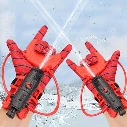 Gants pistolet à eau toile d’araignée – jouet pour enfants de 3 à 6 ans