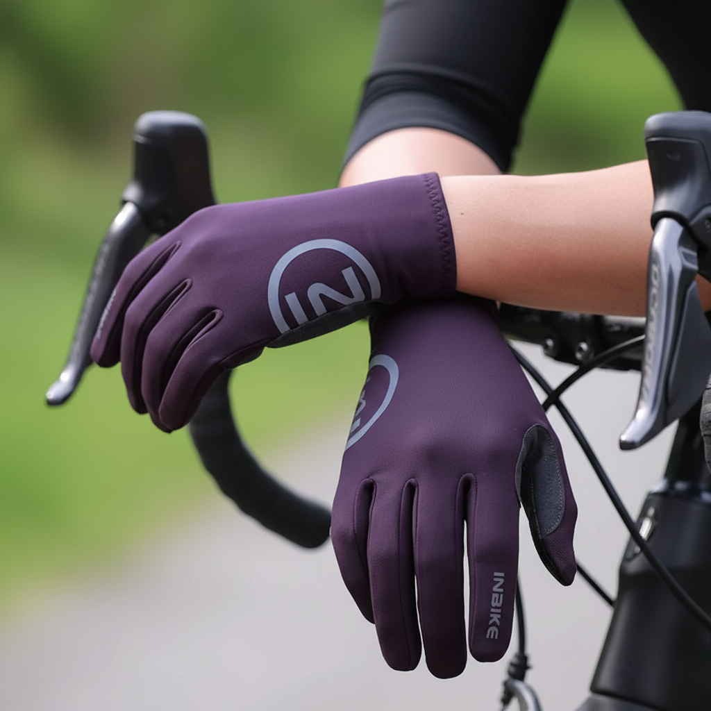 Gants polaires à doigts longs