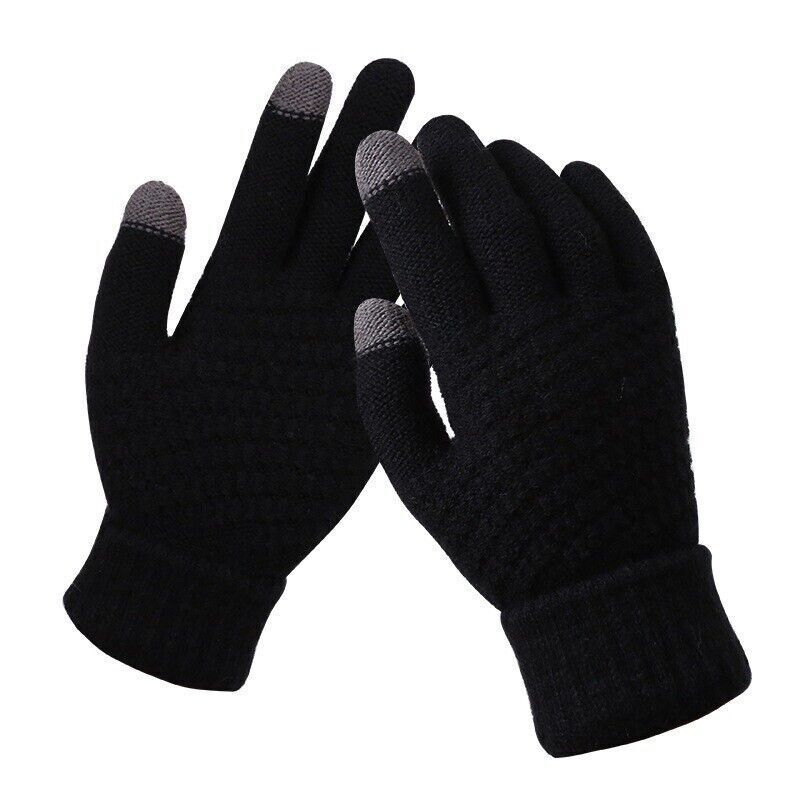Gants tactiles tricotés pour femme