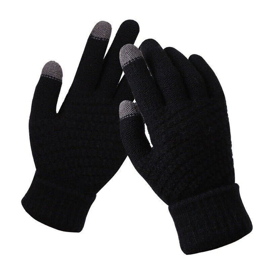 Gants tactiles tricotés pour femme