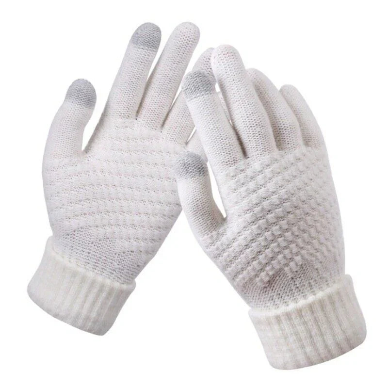 Gants tactiles tricotés pour femme