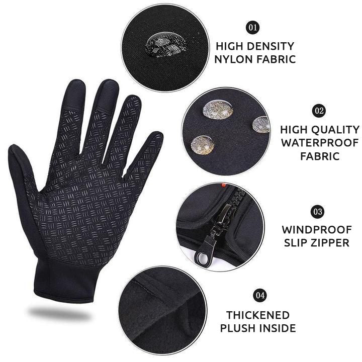 Gants thermiques conservant la chaleur pour le cyclisme, le ski et les sports de plein air