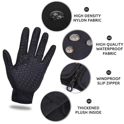 Gants thermiques conservant la chaleur pour le cyclisme, le ski et les sports de plein air