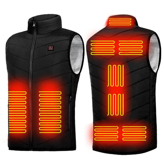 Gilet chauffant unisexe