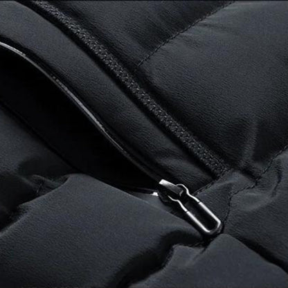 Gilet matelassé à capuche pour homme