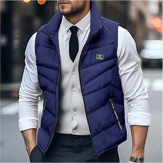 Gilet matelassé et rembourré pour homme