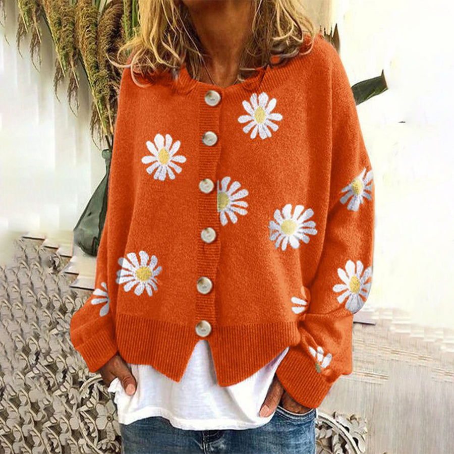 Gilet oversize boutonné devant pour femme