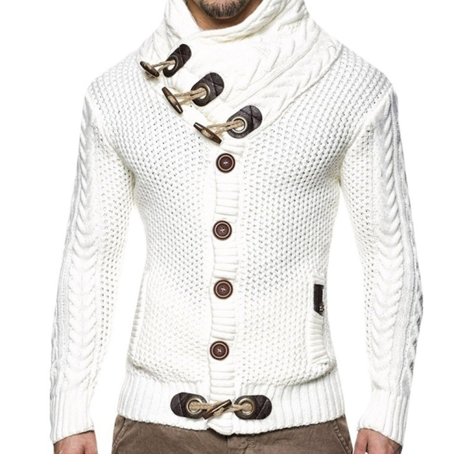 Gilet pour homme à col roulé | Un gilet pour homme stylé et décontracté