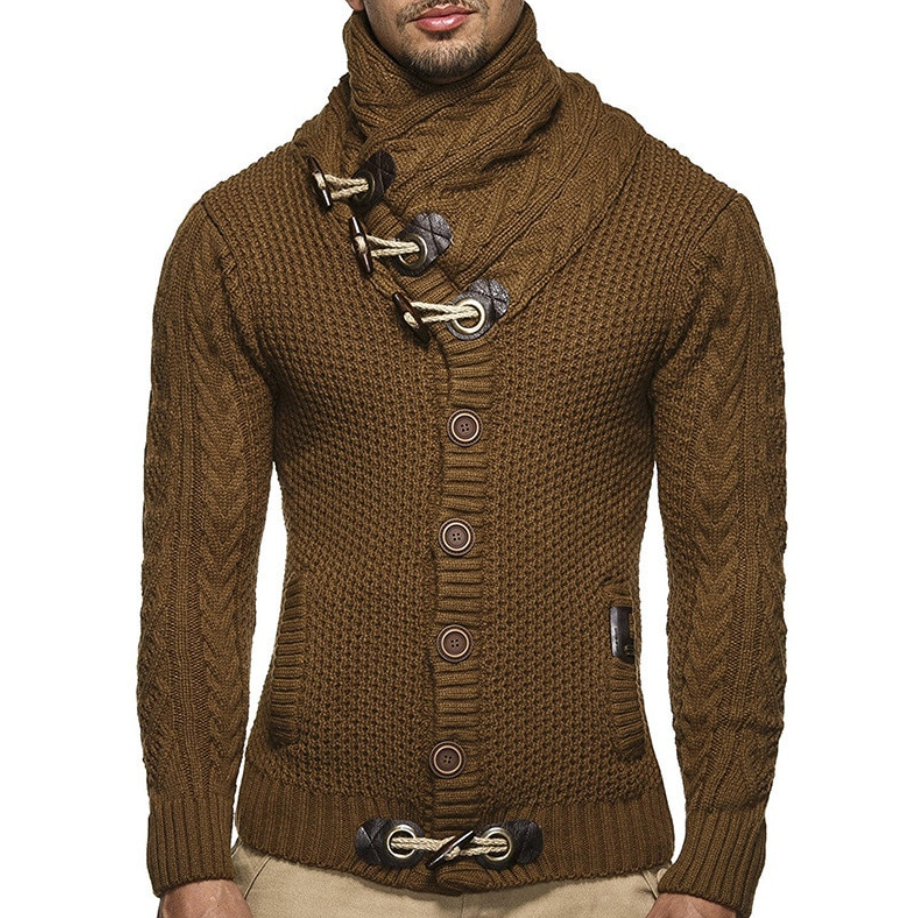 Gilet pour homme à col roulé | Un gilet pour homme stylé et décontracté